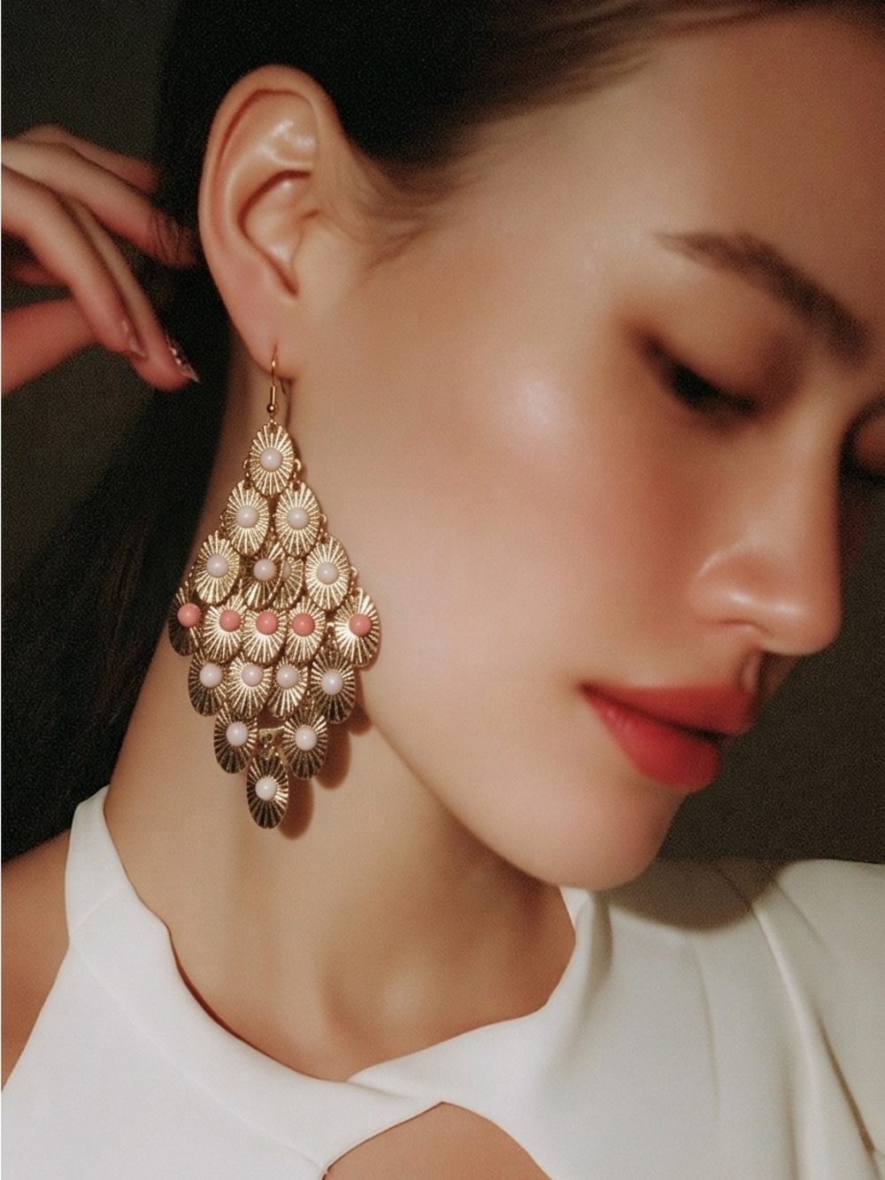 ✨ MISS 21 Statement Chandelier Earrings ✨
